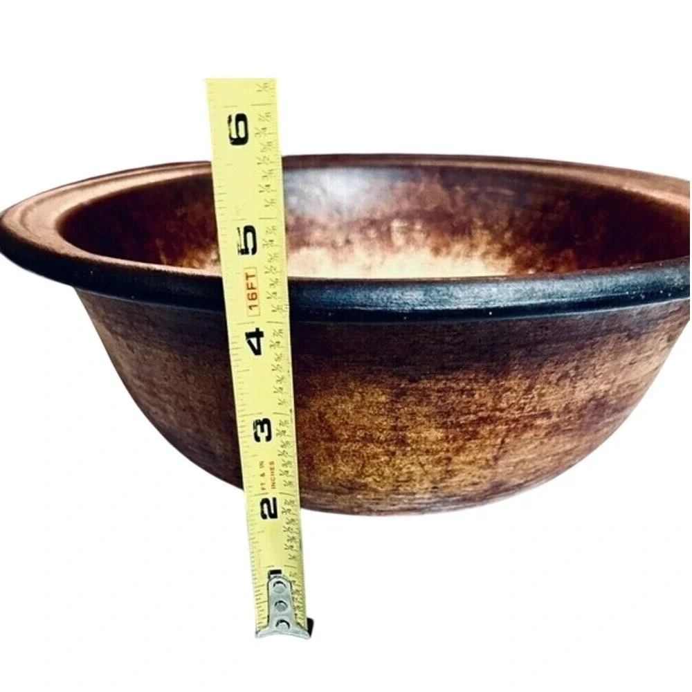 Pampered Chef Stoneware Bowl Vtg Family Heritage Collection Farmhouse Country